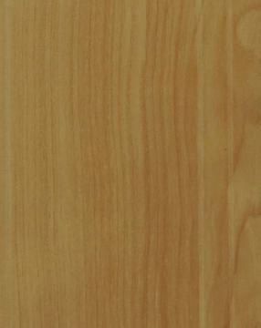 Brown wood grain laminate with textured finish and visible wood pattern and grain details