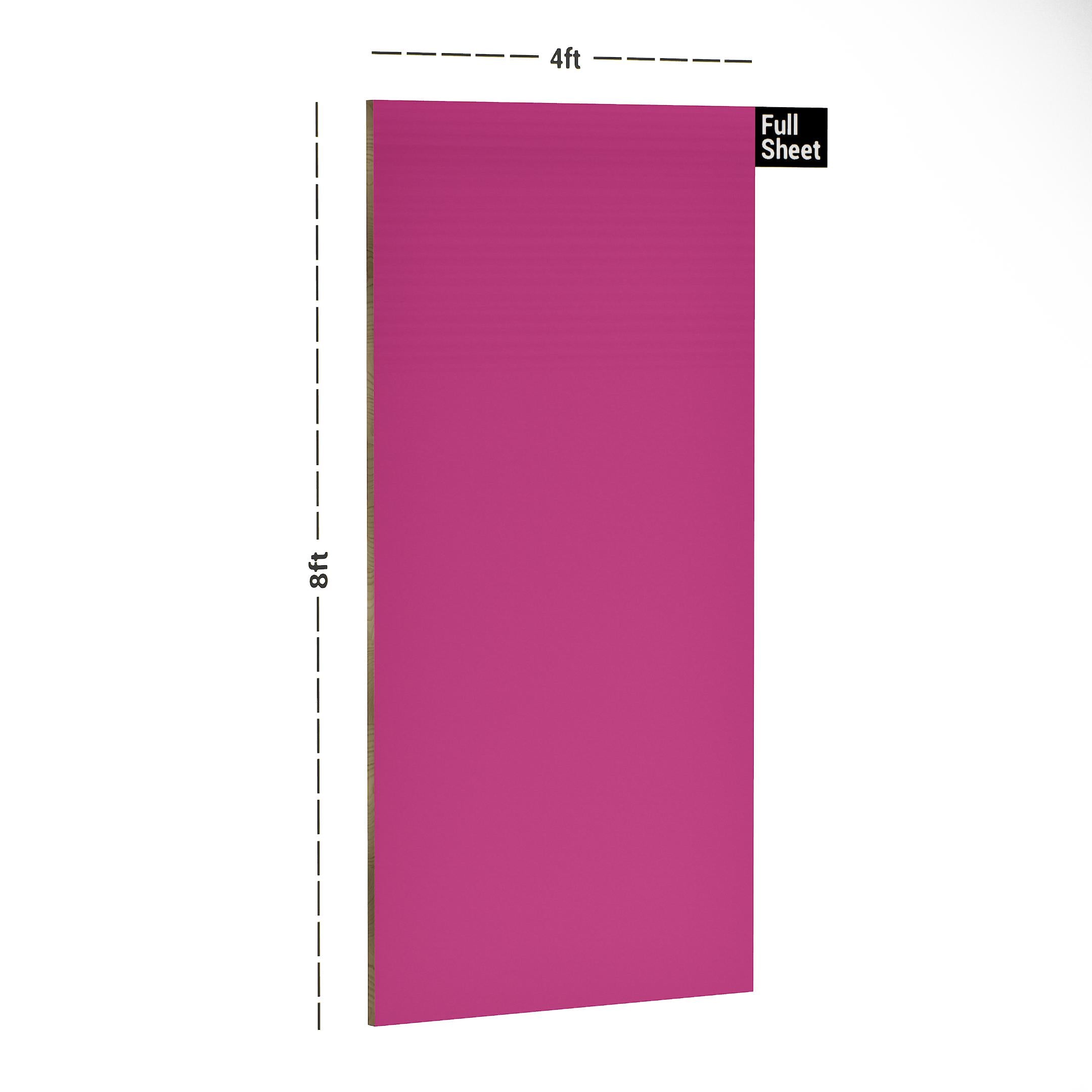 Purple Plain Laminate 8x4 ft High Gloss 1 mm - 173 SMR