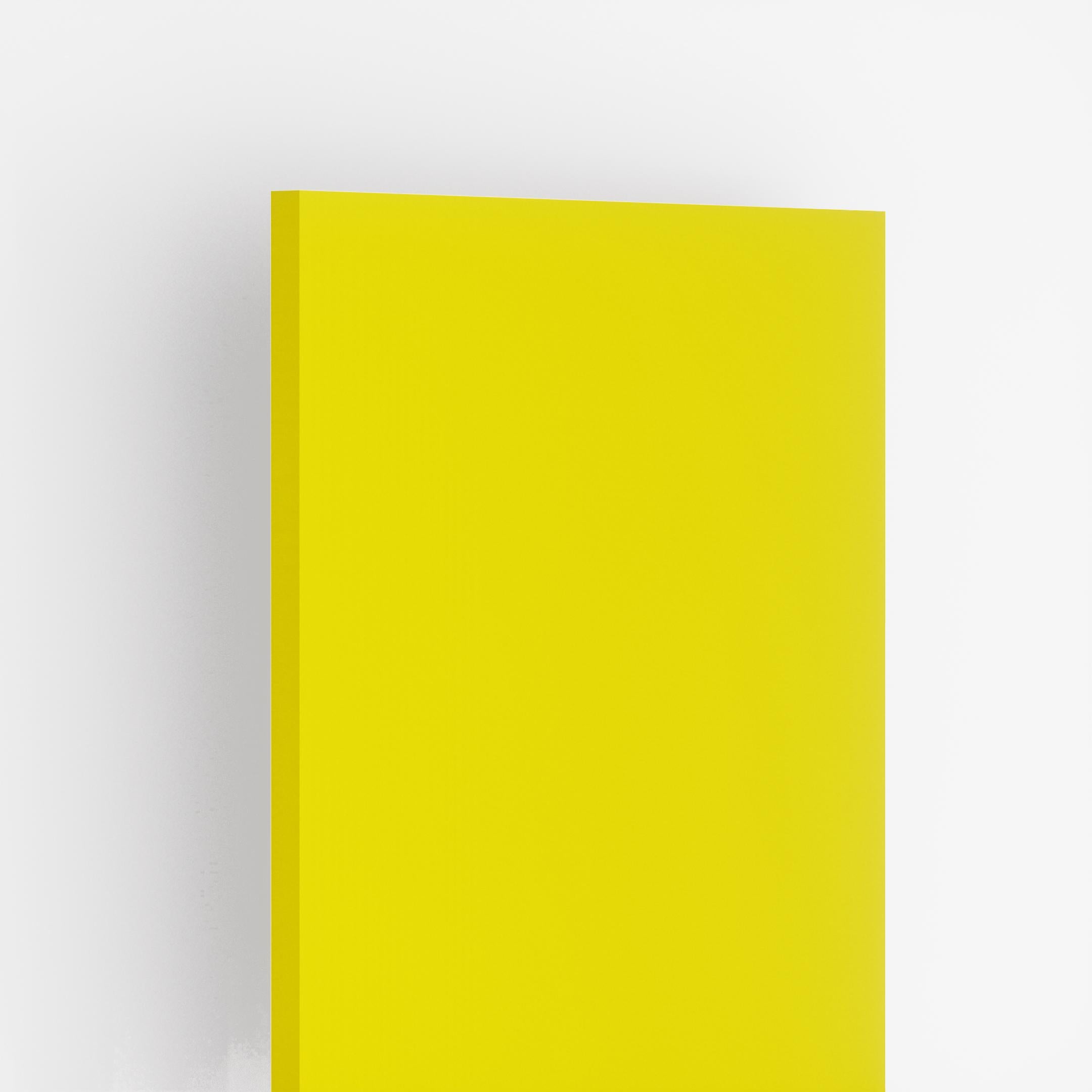 Chalk Yellow Plain Laminate 8x4 ft High Gloss 1 mm - 174 SMR