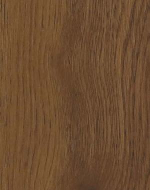 Brown wood laminate with suede finish and wood grain texture, showcasing a natural wood pattern and subtle sheen.