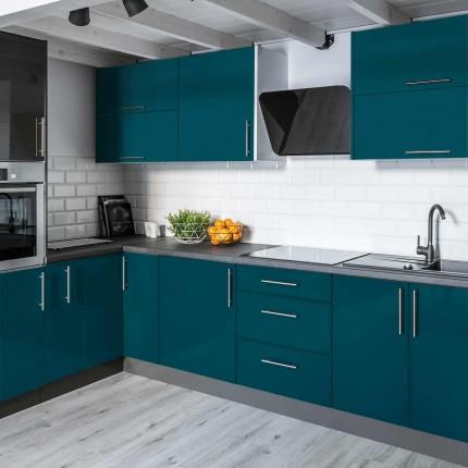 Pastel Blue Plain Laminate 8x4 ft Suede 1 mm - 176 SF