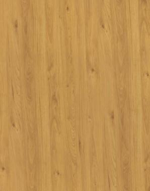 Brown wood grain laminate with suede finish, showing vertical wood pattern and texture details.
