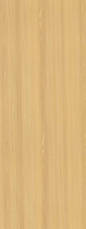 Brown wood grain laminate with suede finish and vertical wood pattern texture