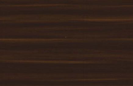 Brown wood grain laminate with textured finish and horizontal wood pattern, showing wood sheen and grain variation.