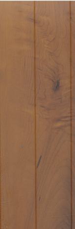 Brown wood grain laminate with textured finish and vertical pattern, showing wood knots and grain details.