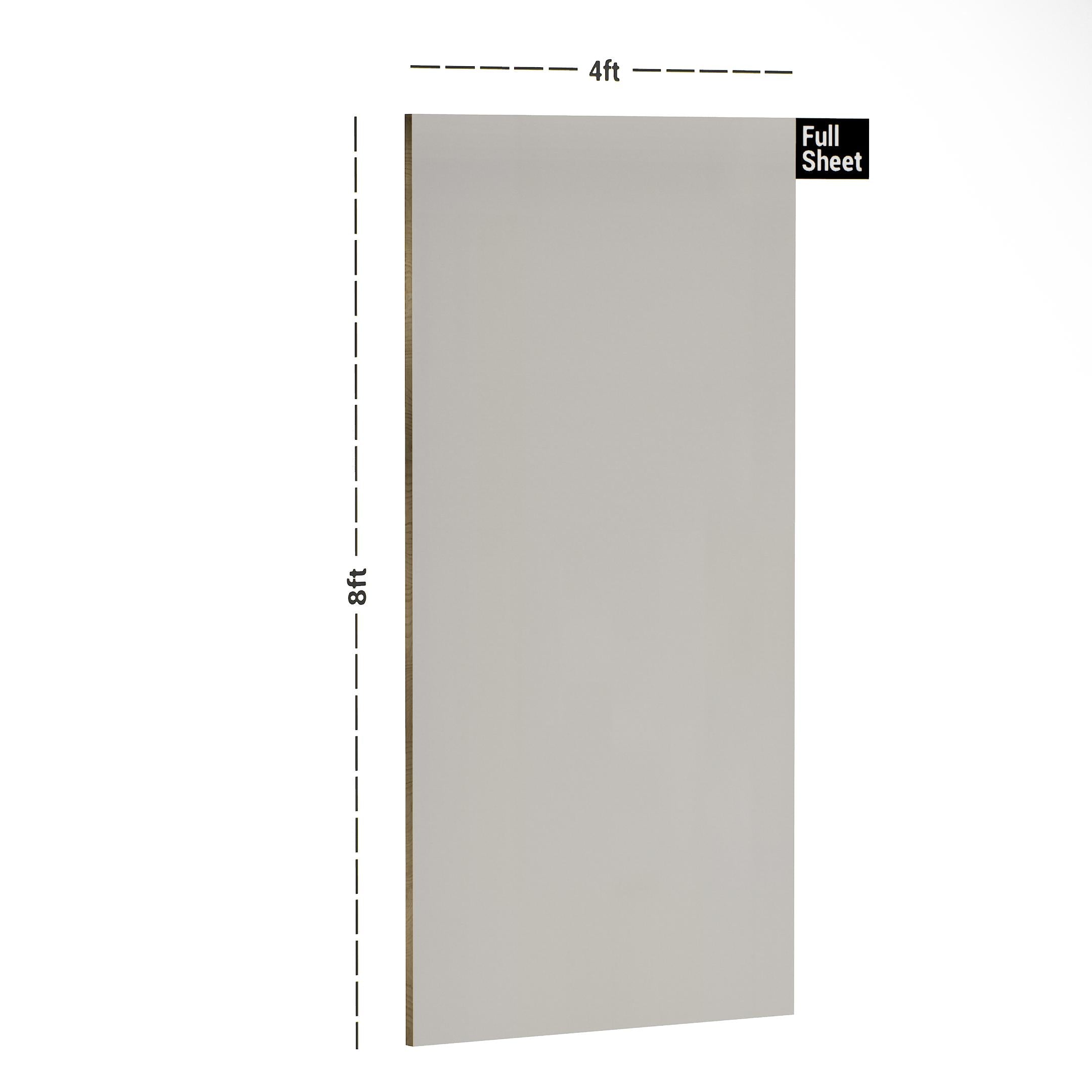 3 Mica Hanger Champange Plain Laminate 8x4 ft High Gloss 1 mm - 1809 SHG