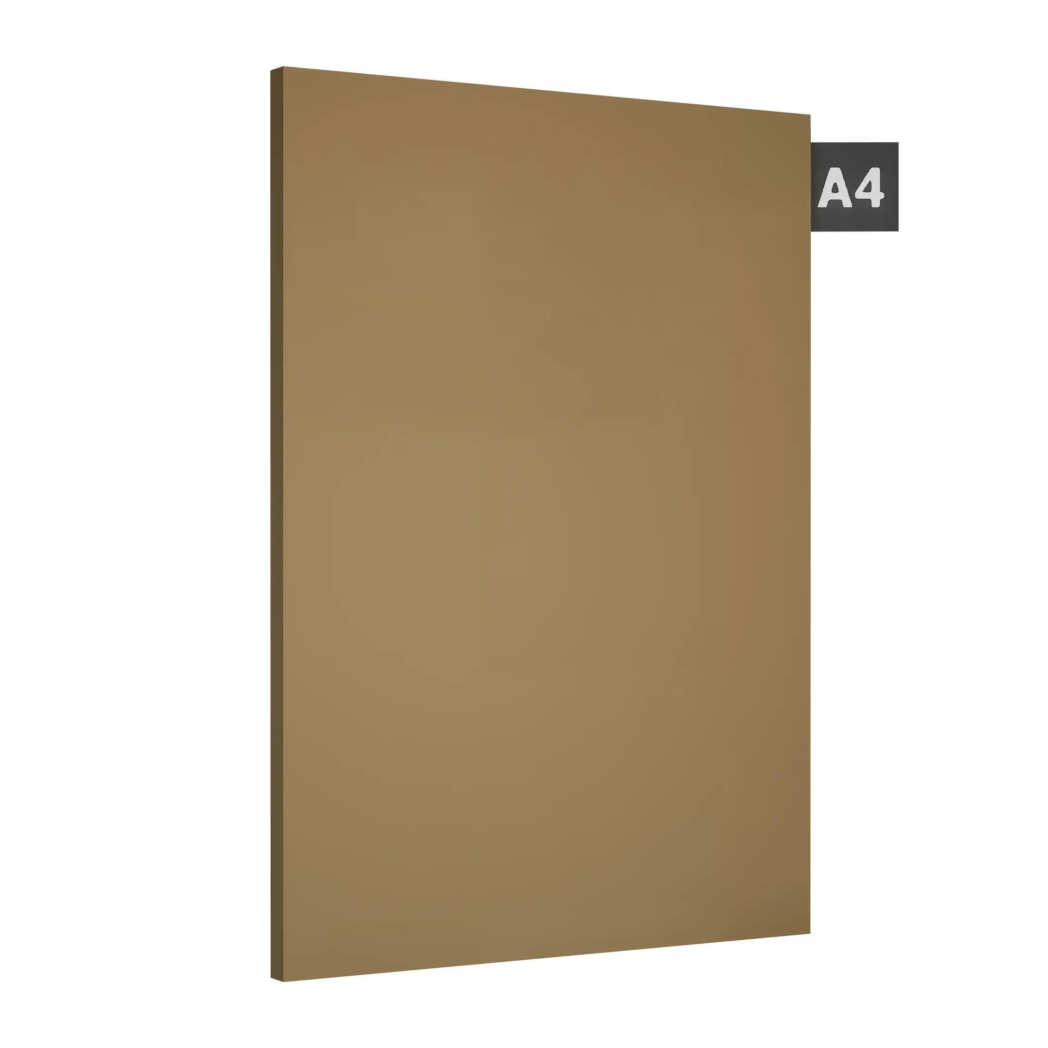 3 Mica Hanger Golden Glacer Plain Laminate 8x4 ft High Gloss 1 mm - 1815 SHG