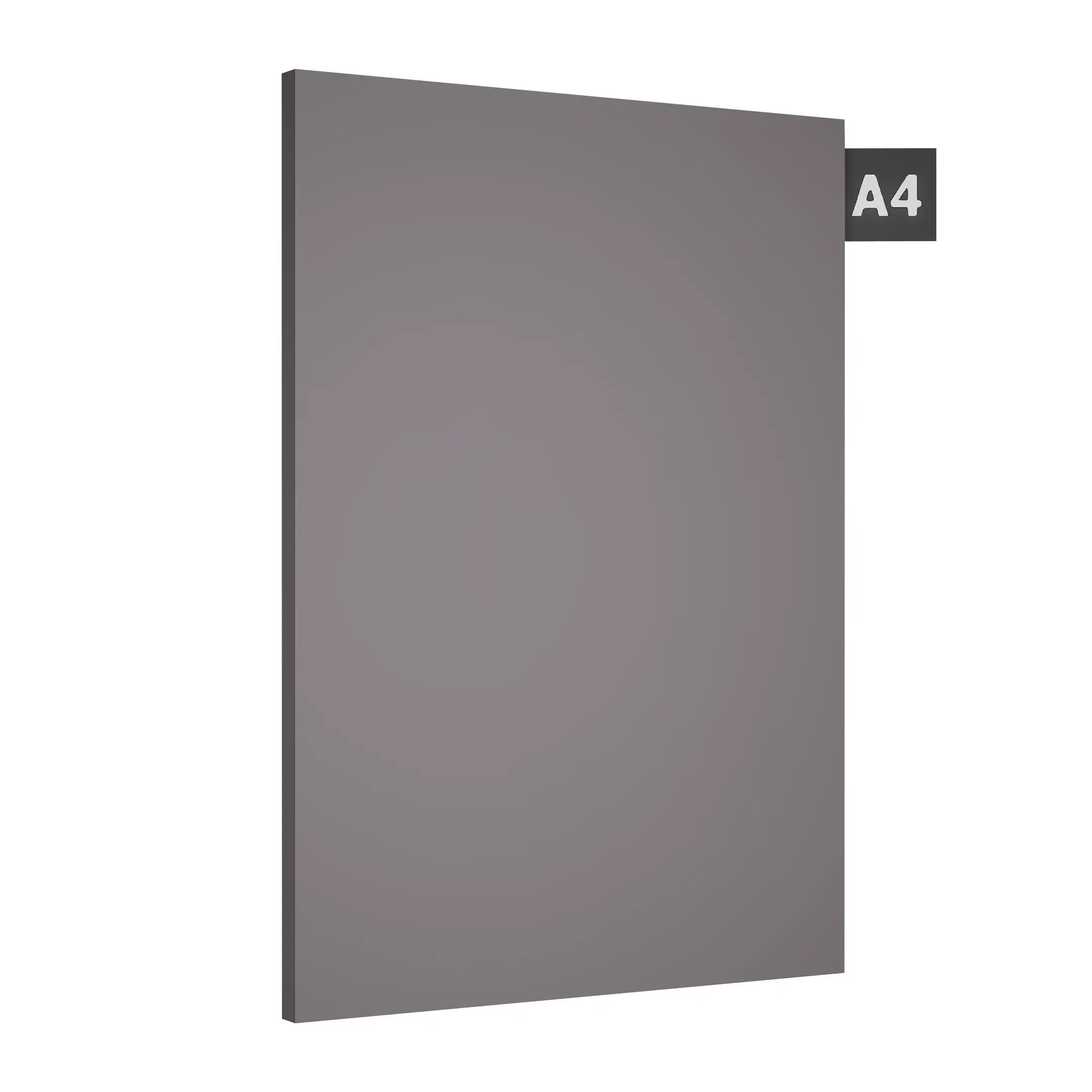 Iron Grey Plain Laminate 8x4 ft Suede 1 mm - 185 SF