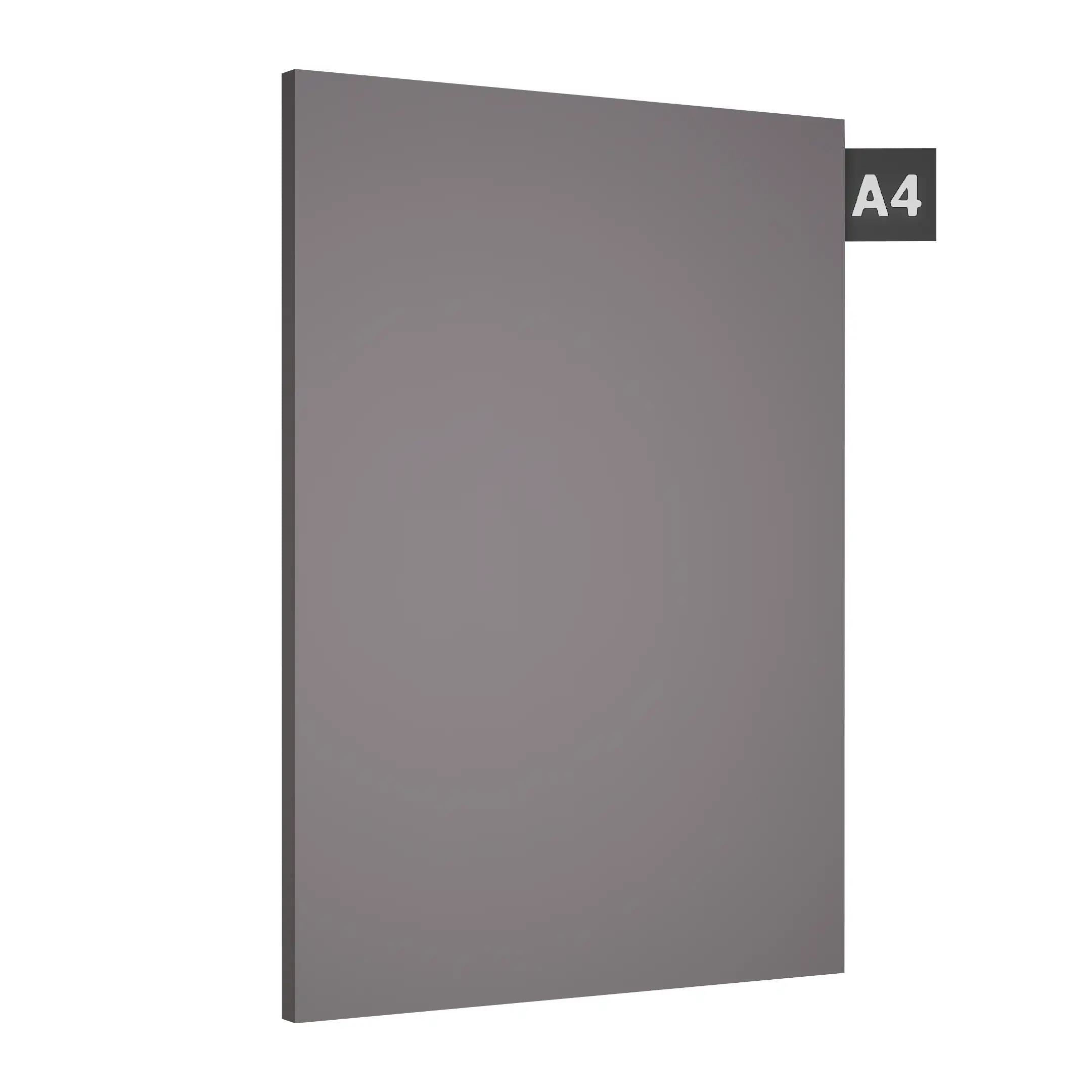 Iron Grey Plain Laminate 8x4 ft High Gloss 1 mm - 185 TG