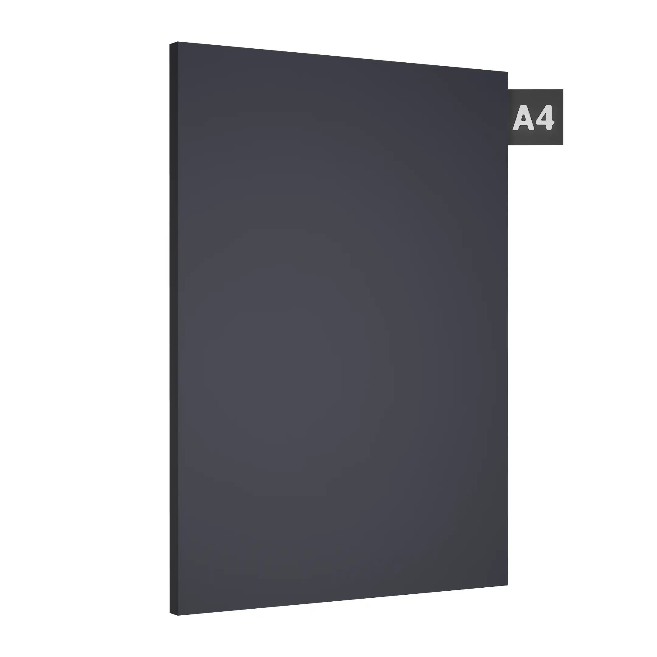Anchore Blue Plain Laminate 8x4 ft Suede 1 mm - 186 SF