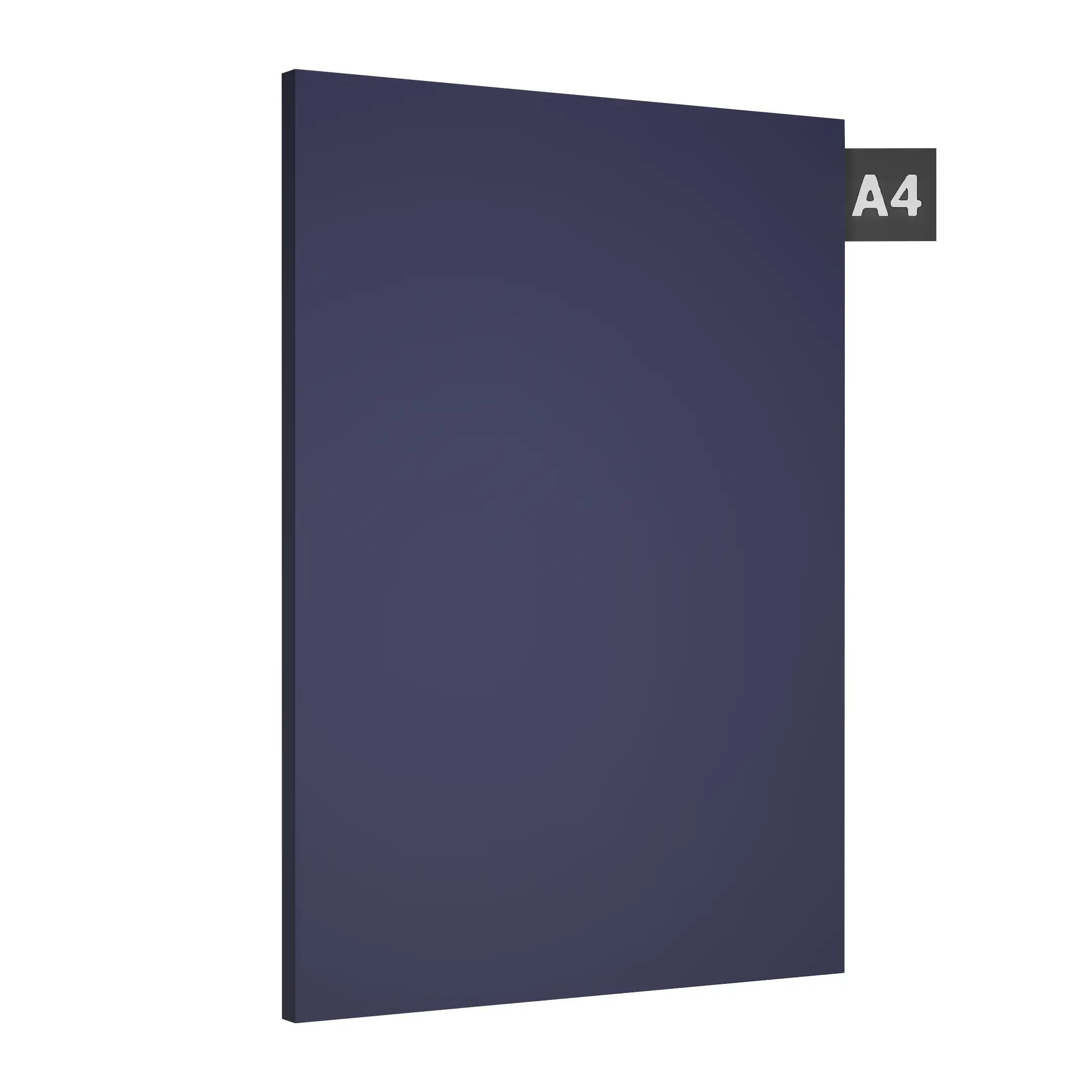 Spruce Blue Plain Laminate 8x4 ft Suede 1 mm - 187 SF