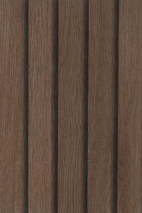 Midnight Serenade Fluted Laminate 8x4 ft High Gloss 1 mm - 1935 LG