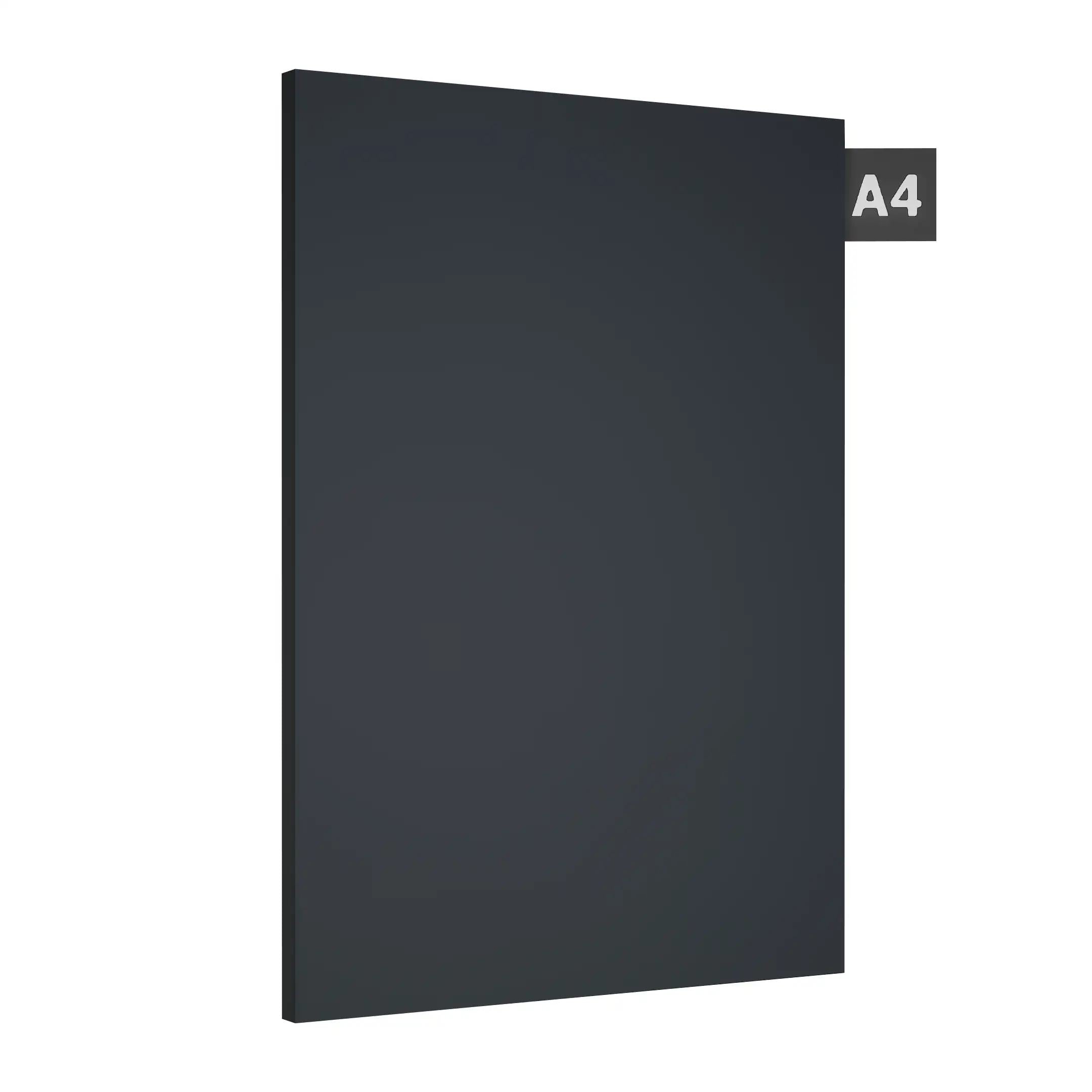 Graphite Plain Laminate 8x4 ft Suede 1 mm - 196 SF