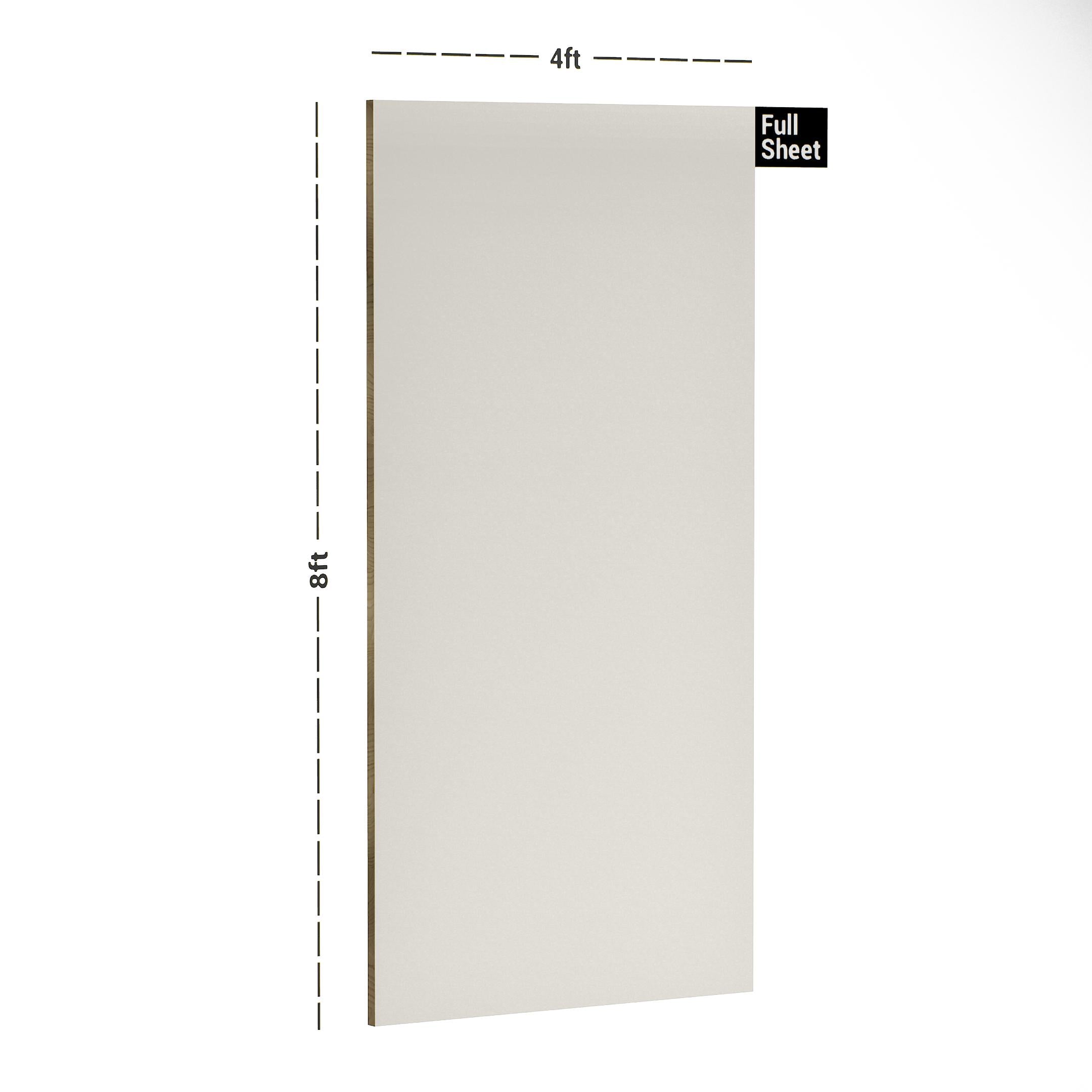 Almond Plain Laminate 8x4 ft Suede 1 mm - 202 SF