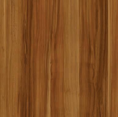 Brown wood laminate with striped pattern and suede finish showing wood grain texture and varying shades of brown tones