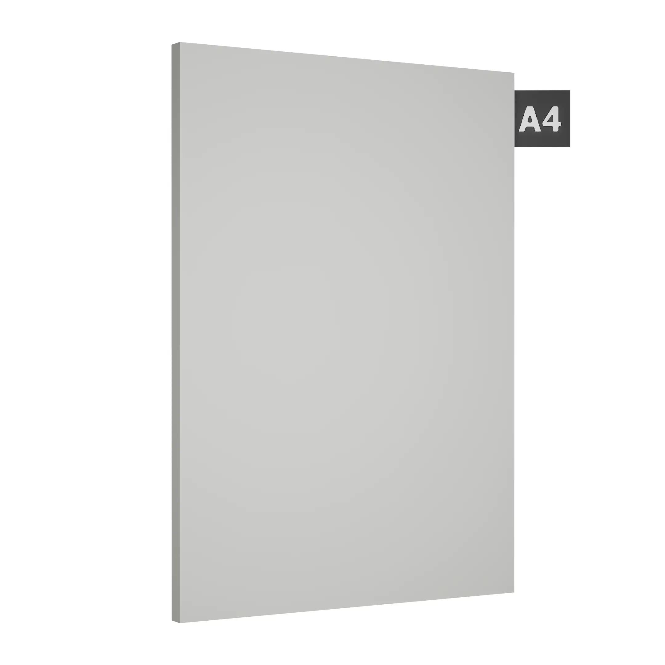Rice White Plain Laminate 8x4 ft High Gloss 0.8 mm - 2102 GLS