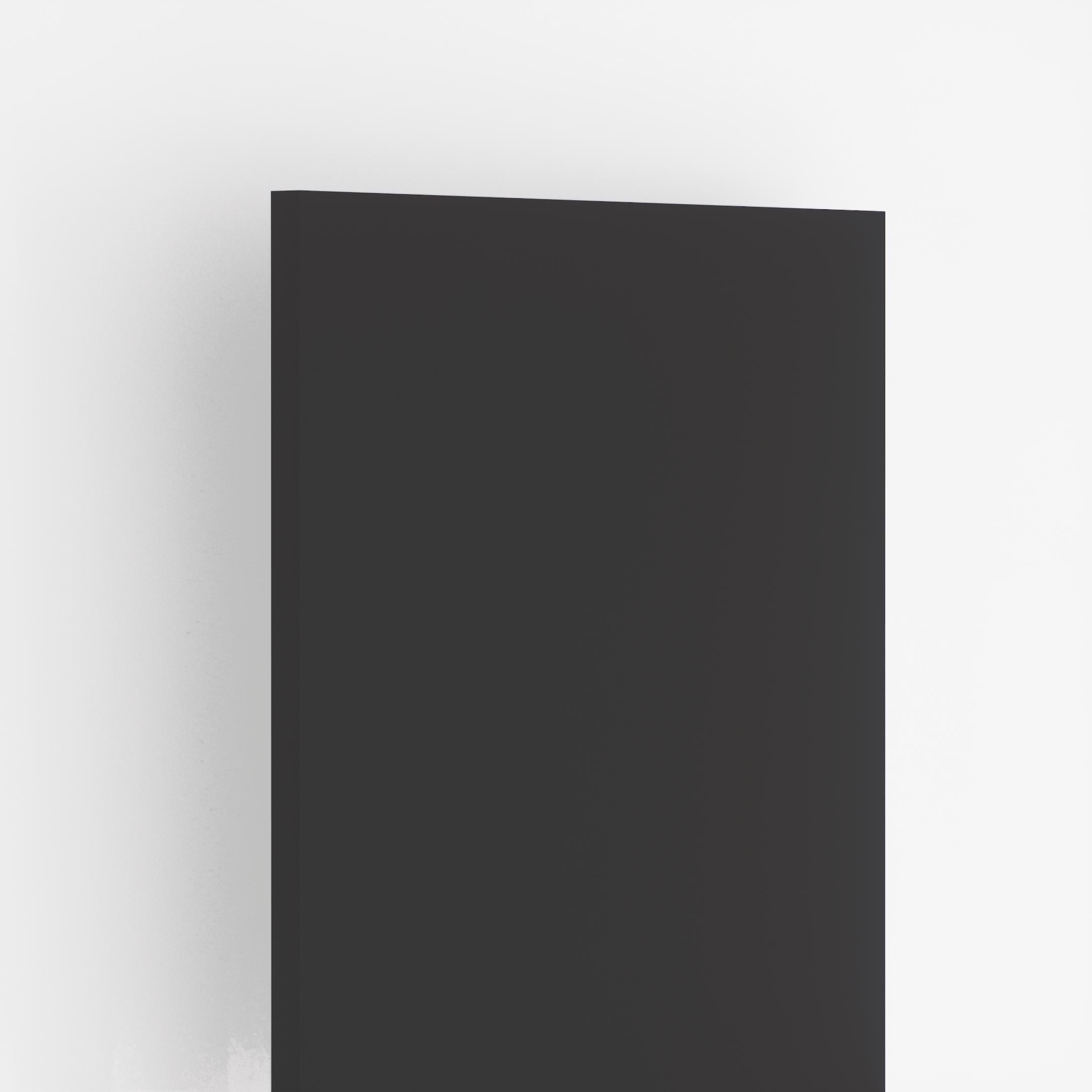 Black Plain Laminate 8x4 ft Texture 0.8 mm - 21066 OTL
