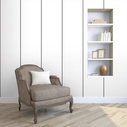 Super White Plain Laminate 8x4 ft Suede 1 mm - 2111 SF