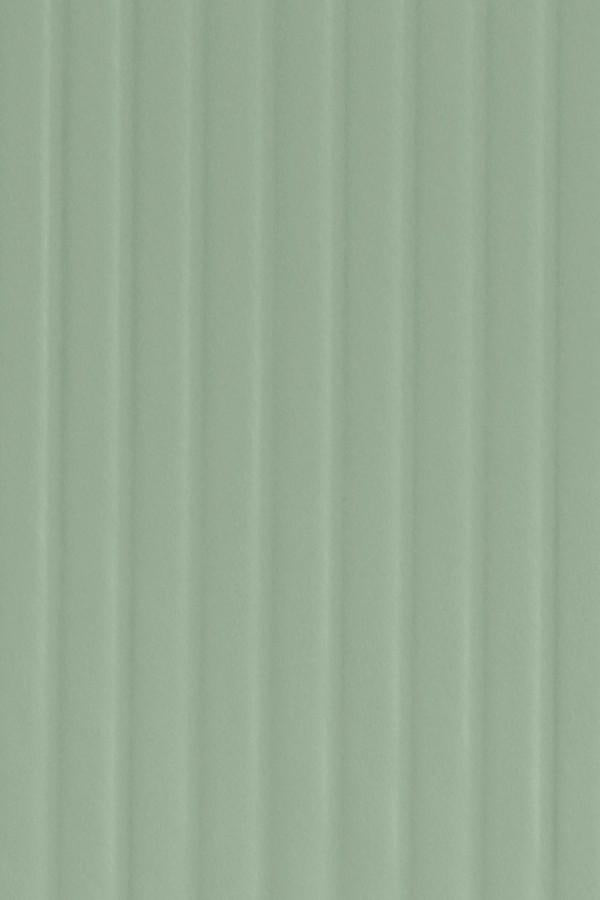 Pastel Green Fluted Laminate 8x4 ft Texture 1 mm - 2113 CF