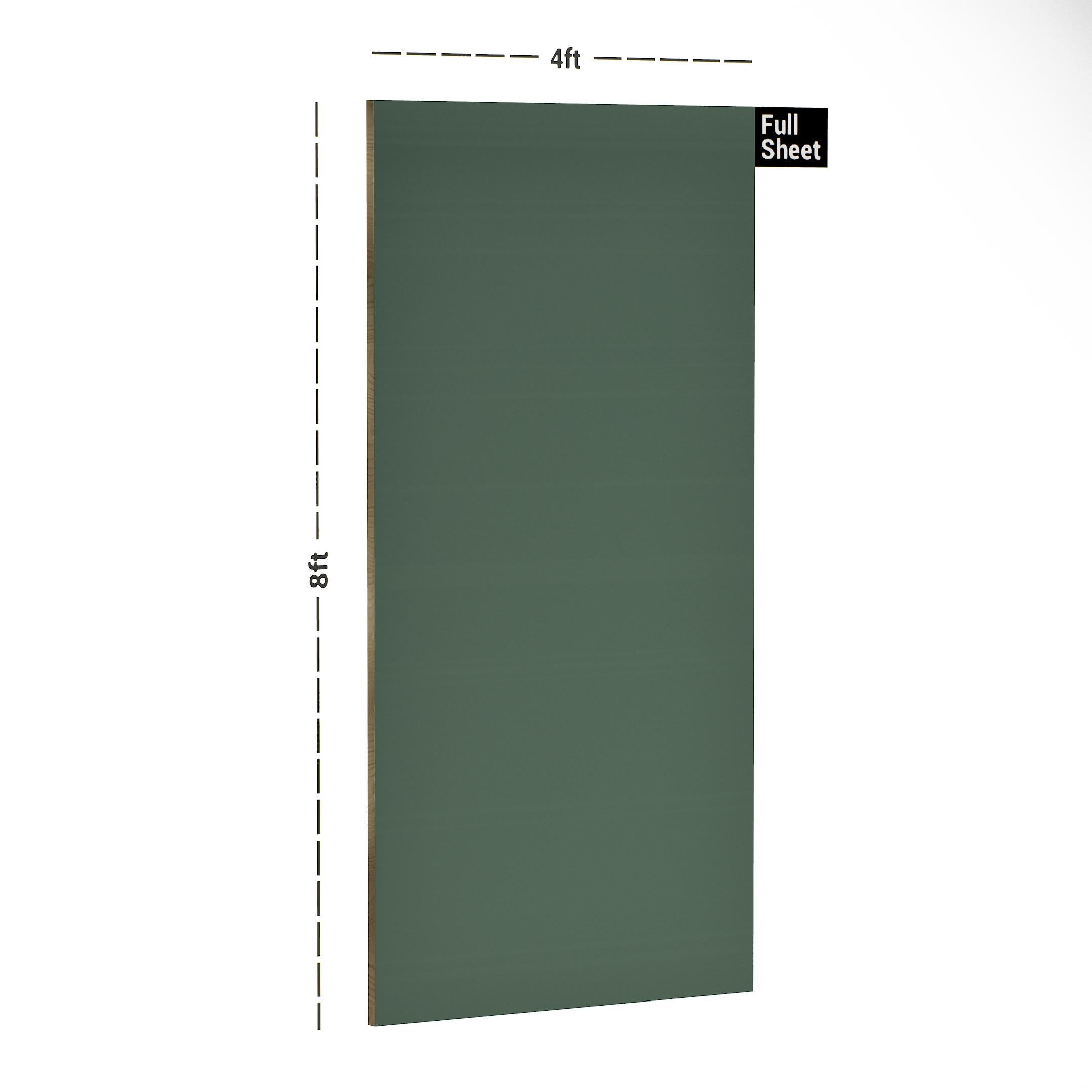 Pastels Olive Green Plain Laminate 8x4 ft Texture 1 mm - 2114 TM