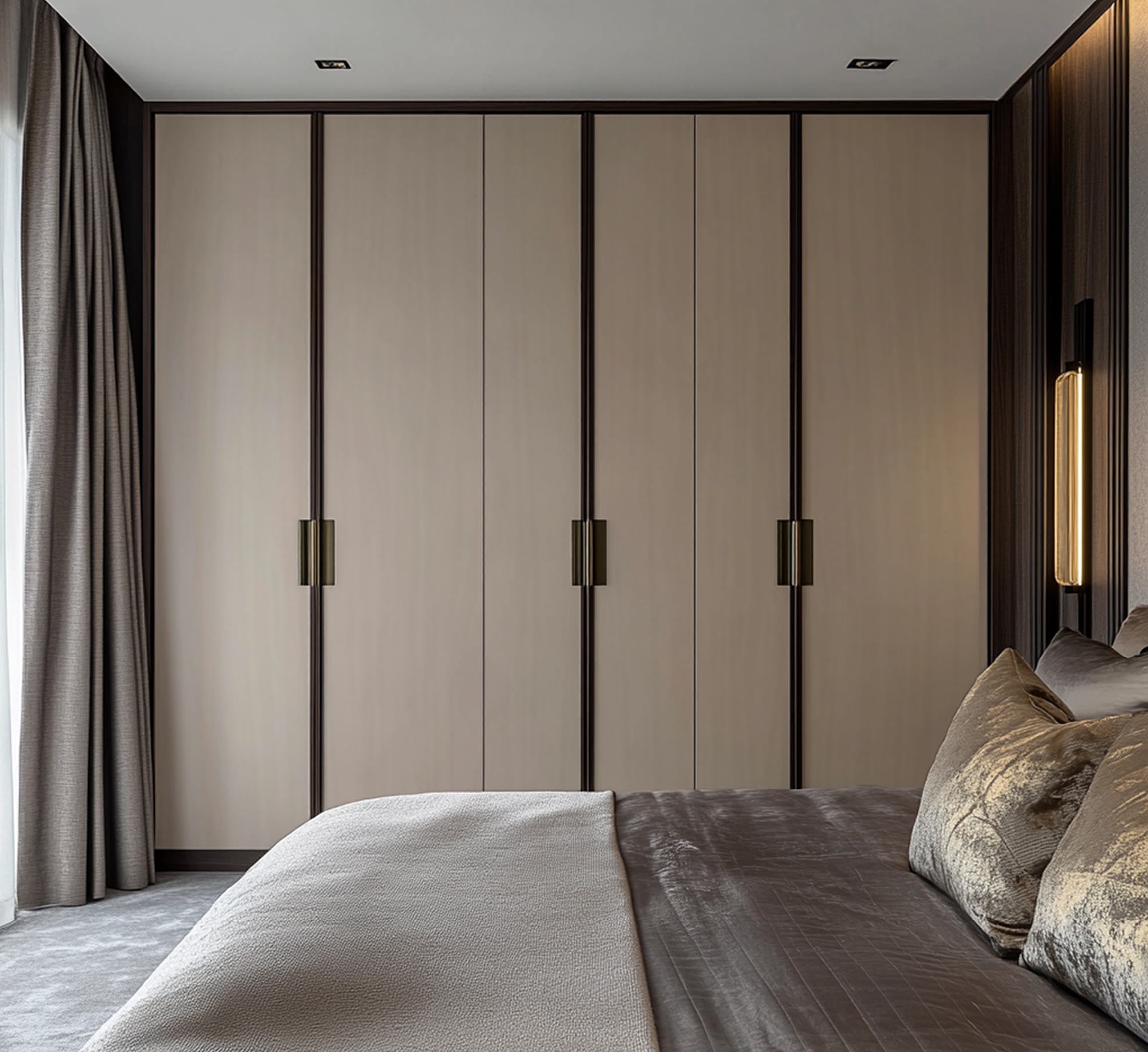 Warm Beige Timber Wood Laminate 8x4 ft Texture 1 mm - 211 SSC