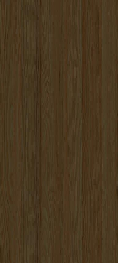 Brown wood grain laminate with suede finish and vertical wood pattern texture