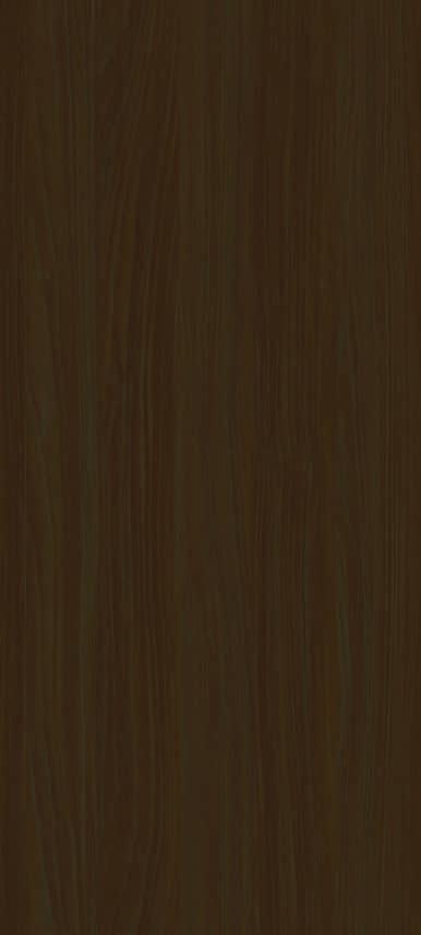 Dark brown wood grain laminate with suede finish and visible wood texture and pattern.