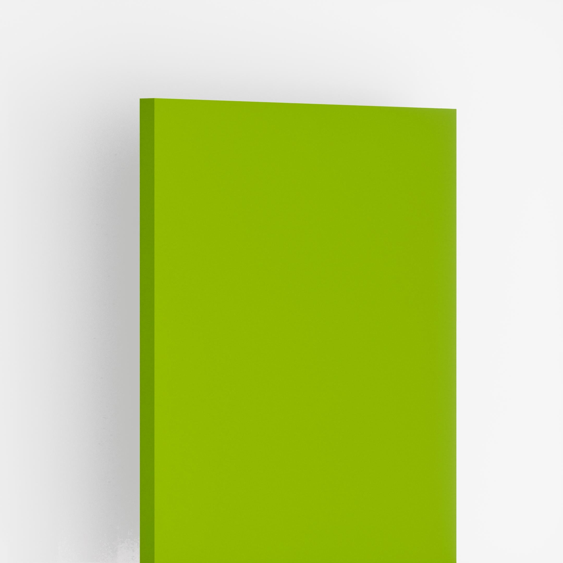Lime Punch Plain Laminate 8x4 ft Suede 0.8 mm - 21453 SF