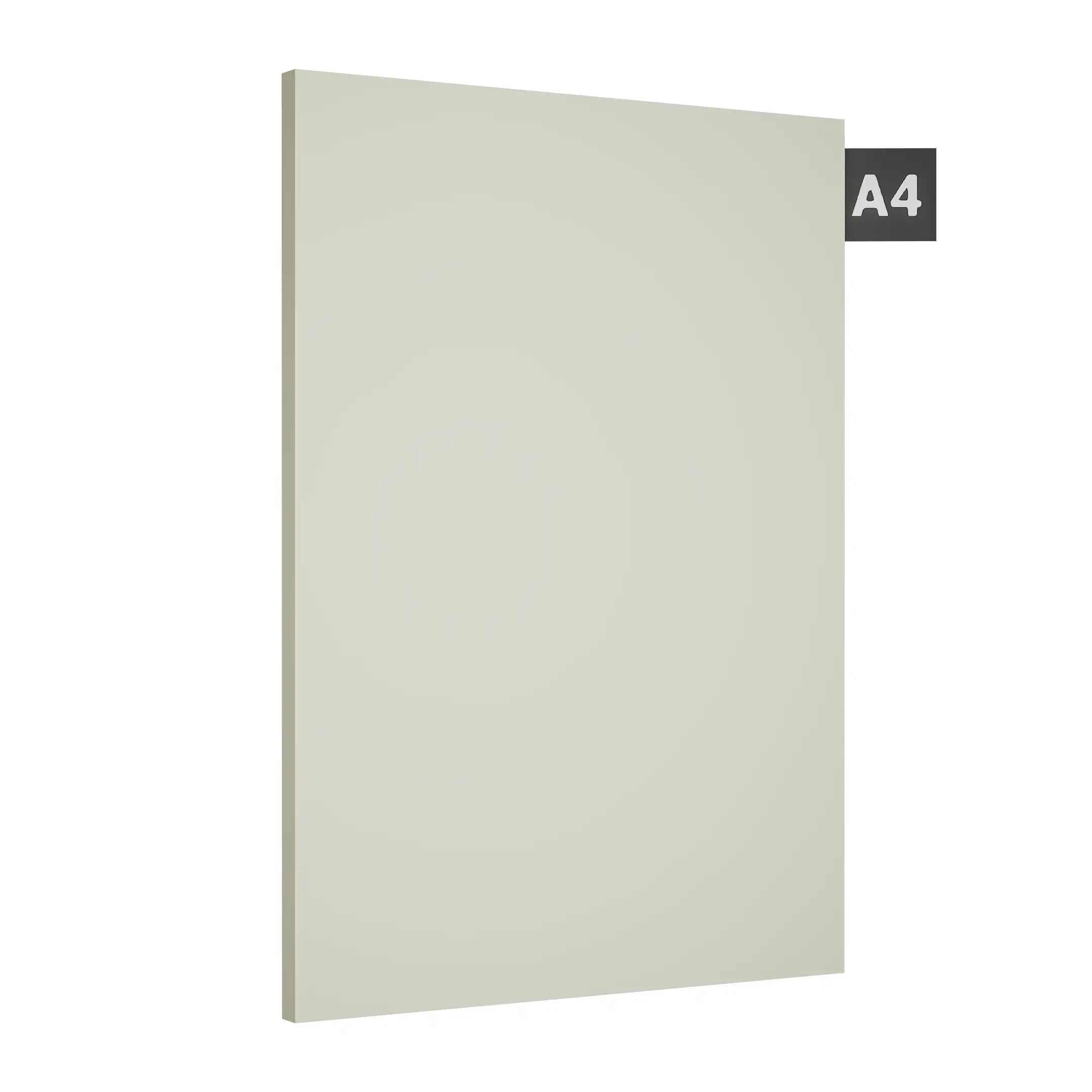 Fosil Ivory Plain Laminate 8x4 ft High Gloss 1 mm - 214 HG