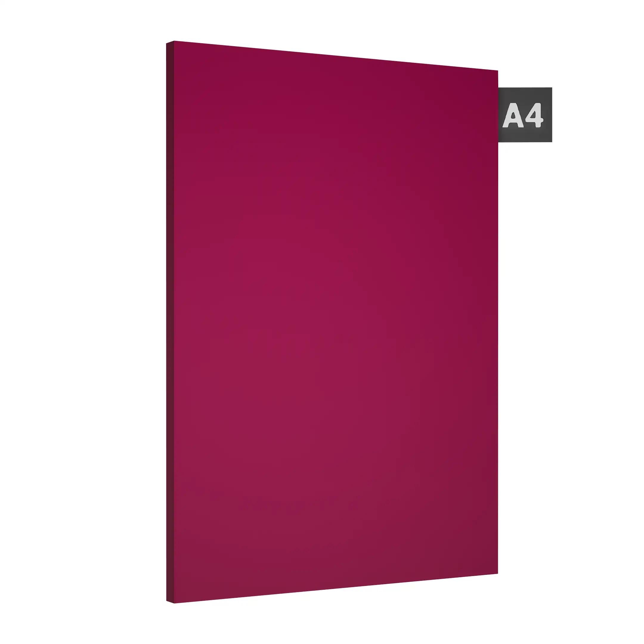 Pink Plain Laminate 8x4 ft High Gloss 0.8 mm - 2168 GLS