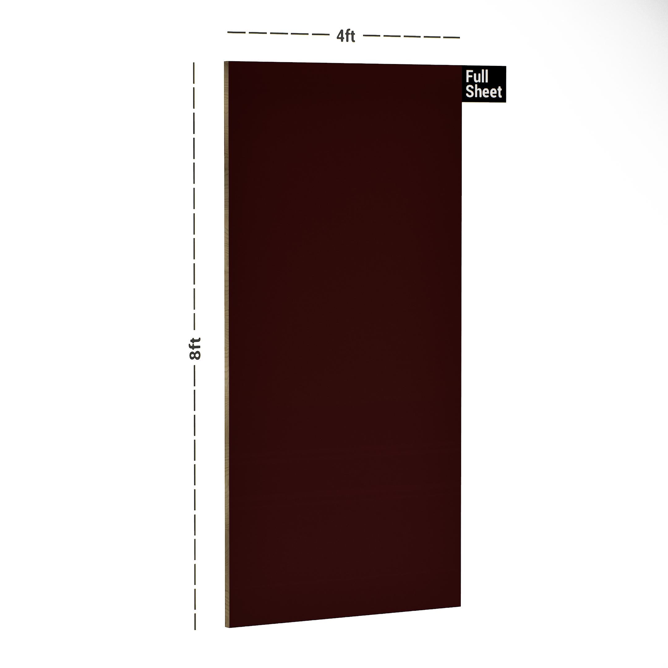 Elite Series Solids Maroon Plain Laminate 8x4 ft Texture 1 mm - 2175 MG