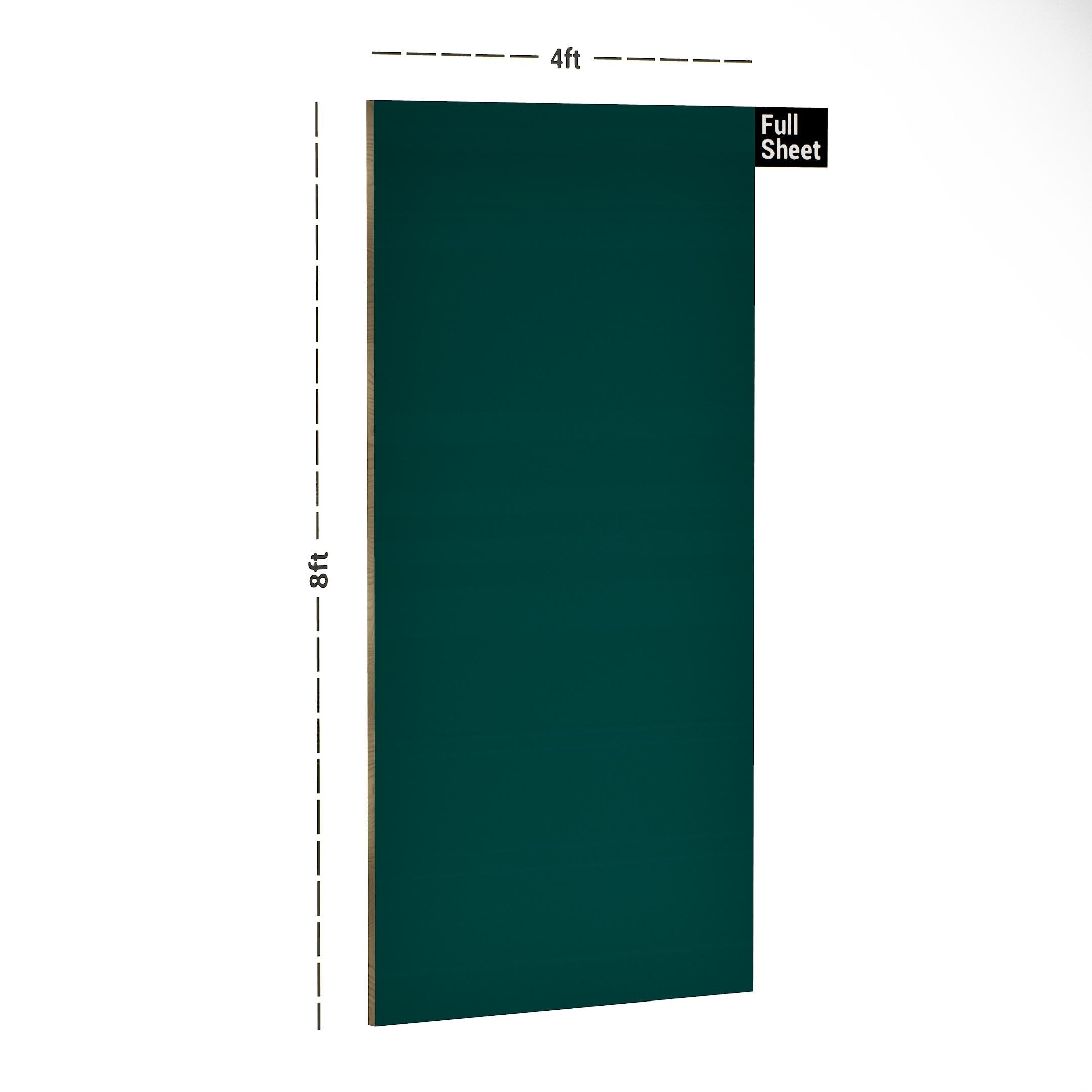 Elite Series Solids Teal Green Plain Laminate 8x4 ft Texture 1 mm - 2191 MG