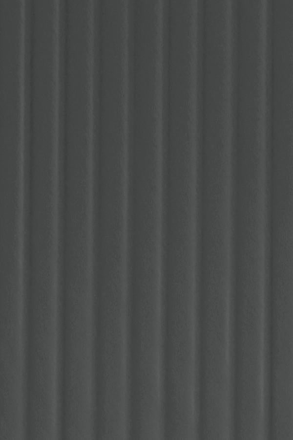 Dark Grey Fluted Laminate 8x4 ft Texture 1 mm - 2195 CF