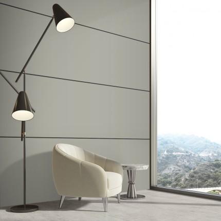 Elite Series Acrylic Sparkles Frosty White Plain Laminate 8x4 ft Texture 1 mm - 2212 GM