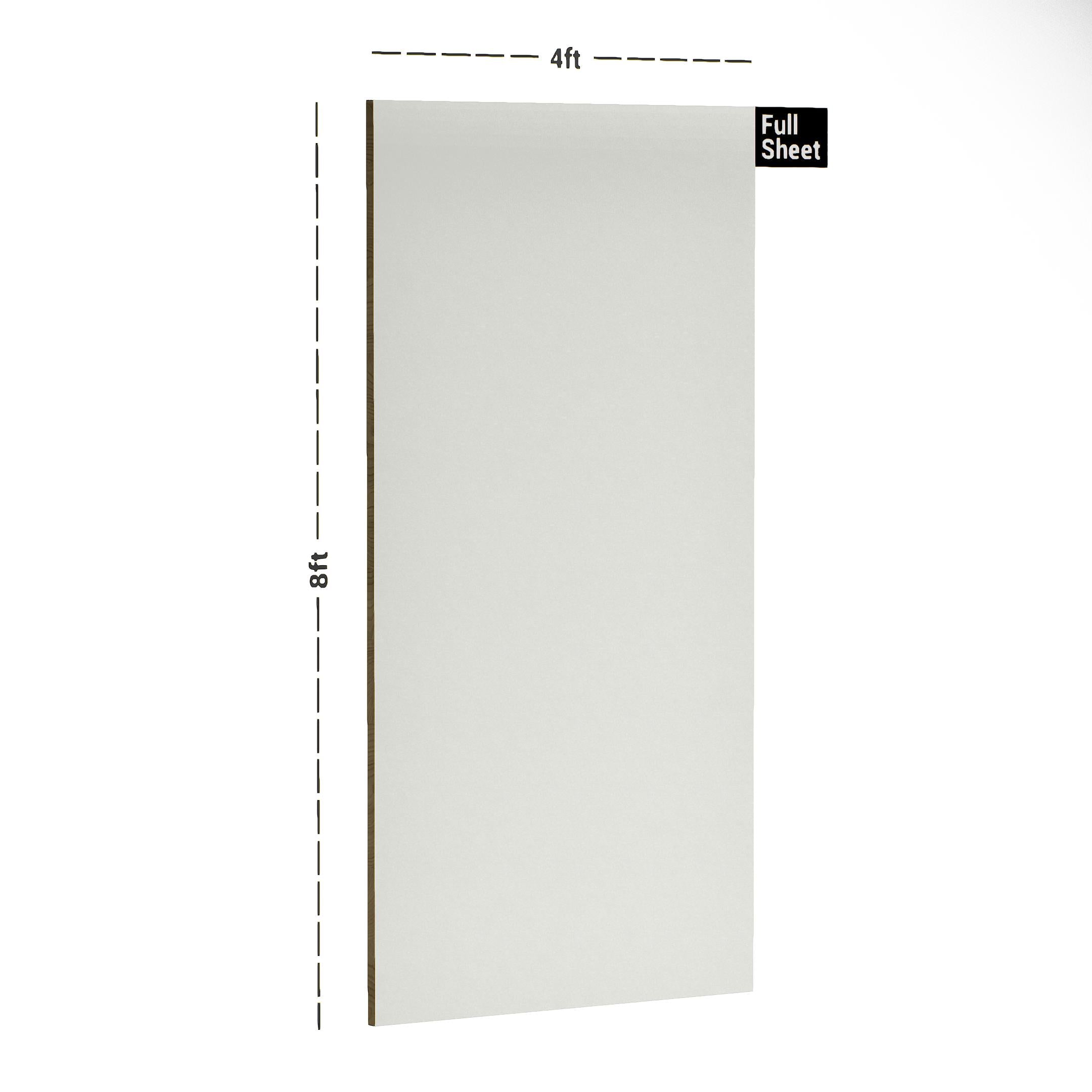 Board Plain Laminate 8x4 ft Suede 0.8 mm - 22281 Marker