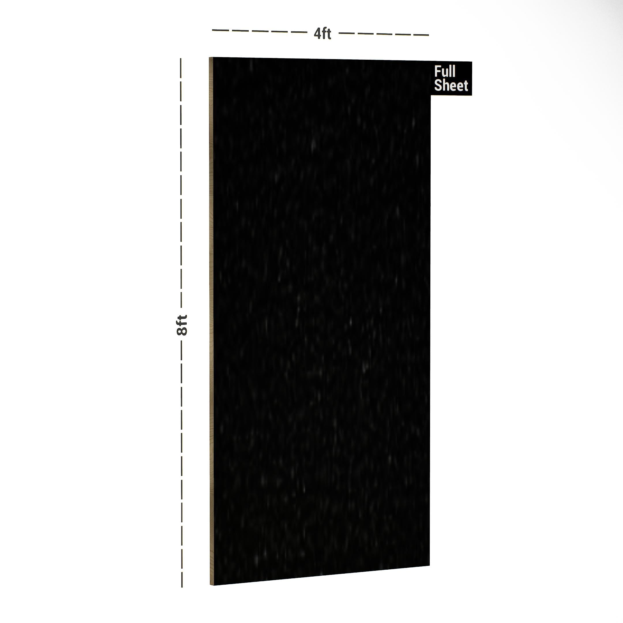 Plain Laminate 8x4 ft 1 mm - 2256 Black