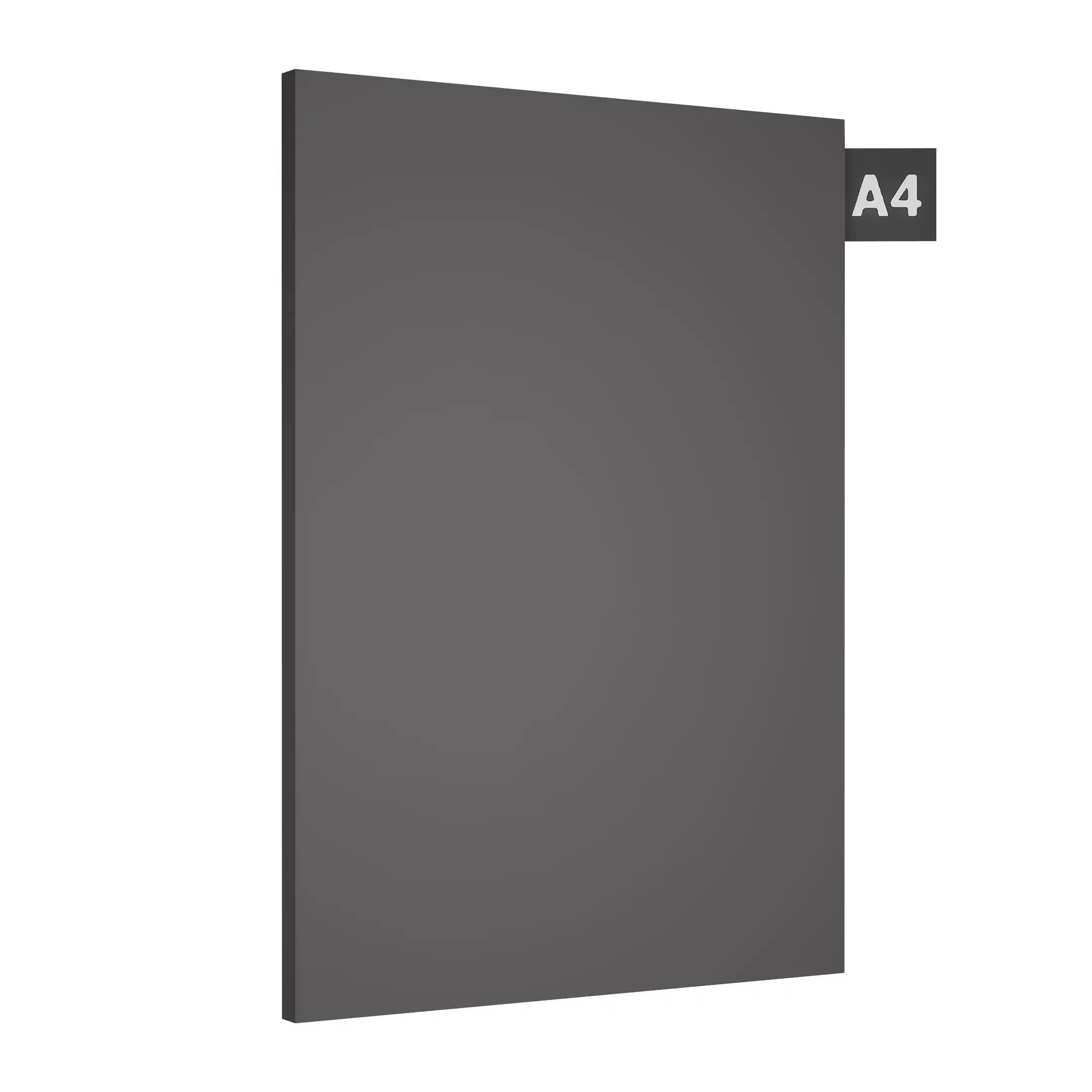 Metal Grey Plain Laminate 8x4 ft 1 mm - 225 PU