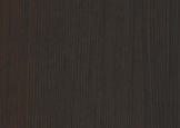 Dark brown wood grain laminate with suede finish and visible texture.