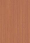 Brown wood grain laminate with suede finish and vertical wood pattern texture.