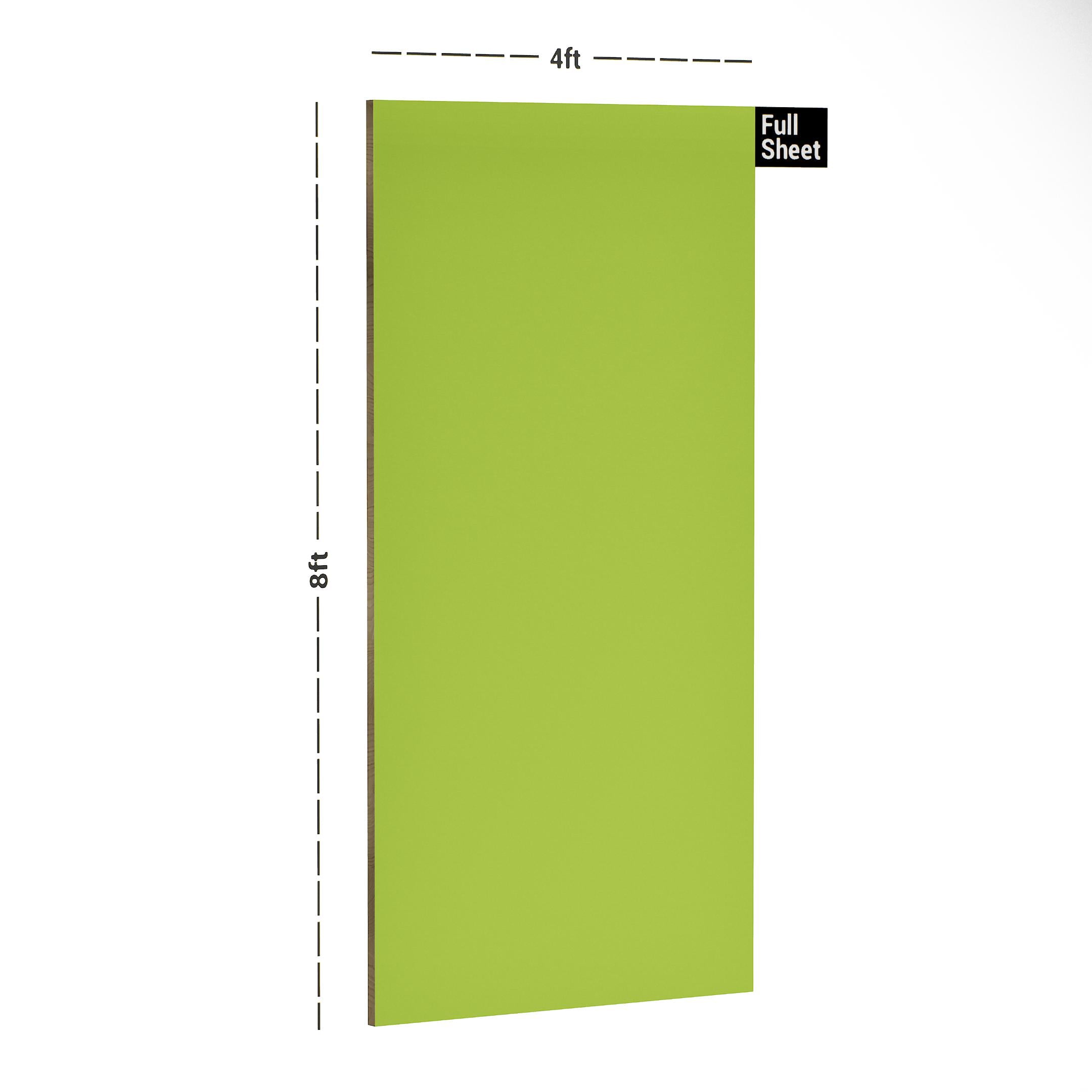 Ocean Green Plain Laminate 8x4 ft High Gloss 1 mm - 236 A12