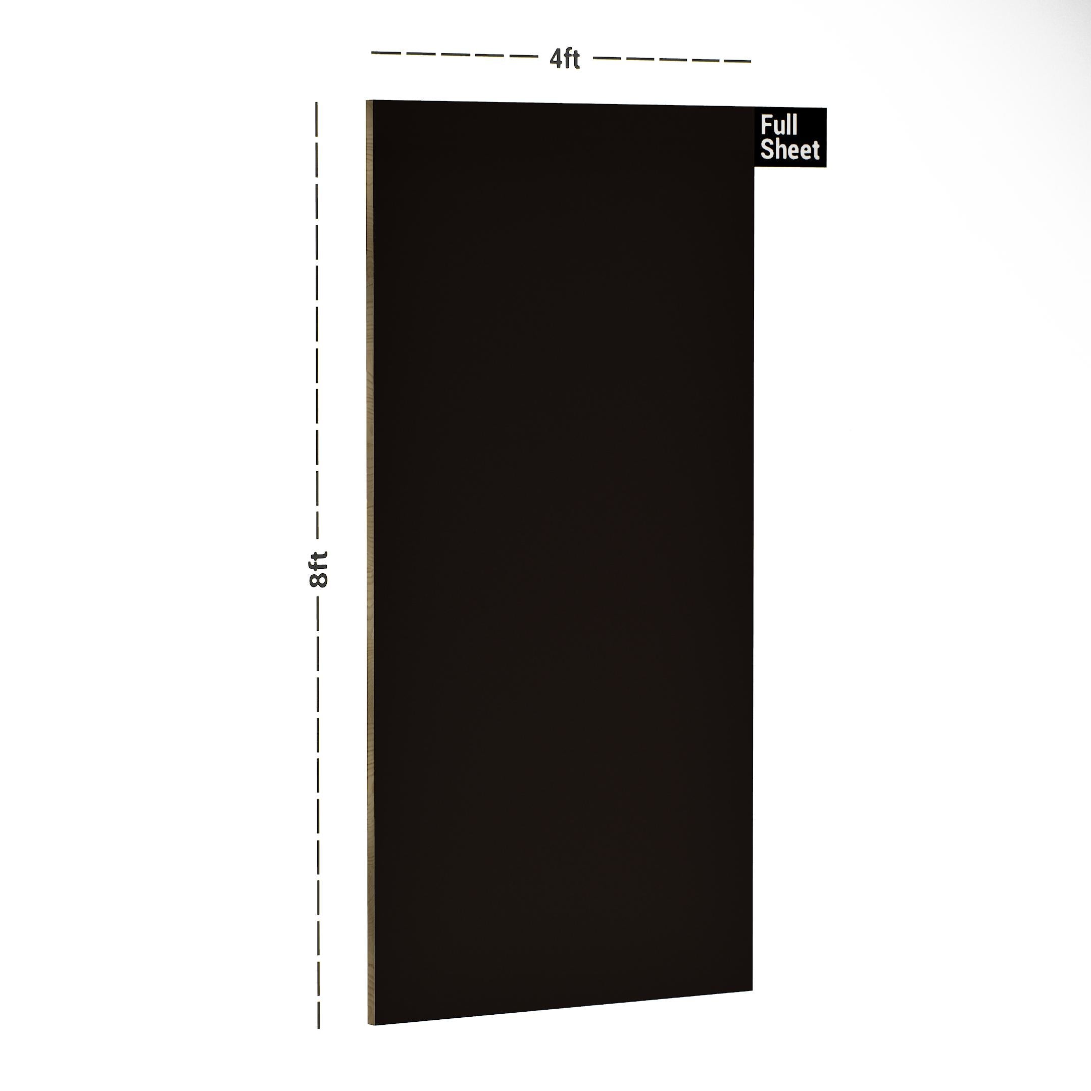 Coffee Plain Laminate 8x4 ft High Gloss 1 mm - 23 MR
