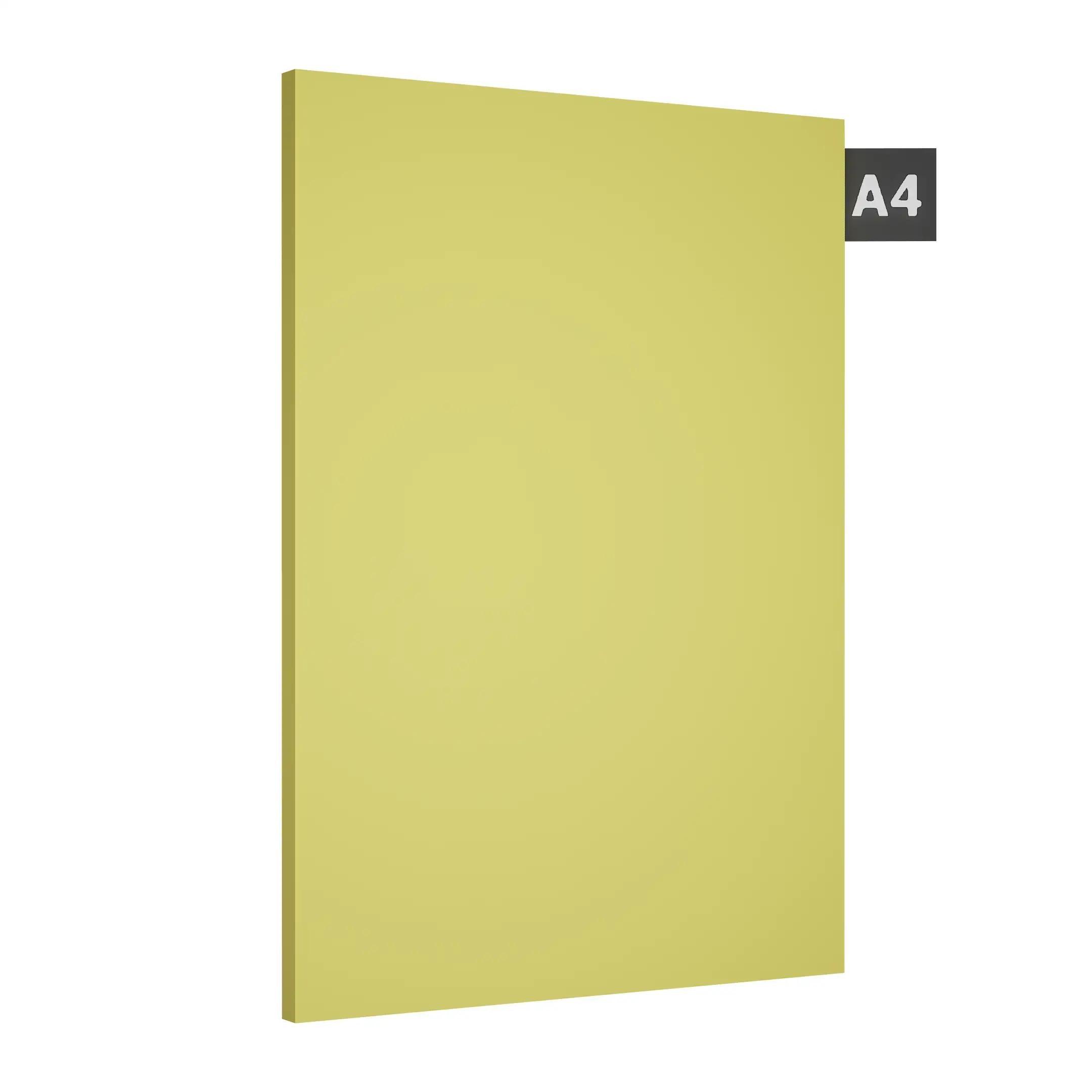 Pearl Yellow Plain Laminate 8x4 ft High Gloss 1 mm - 240 HG