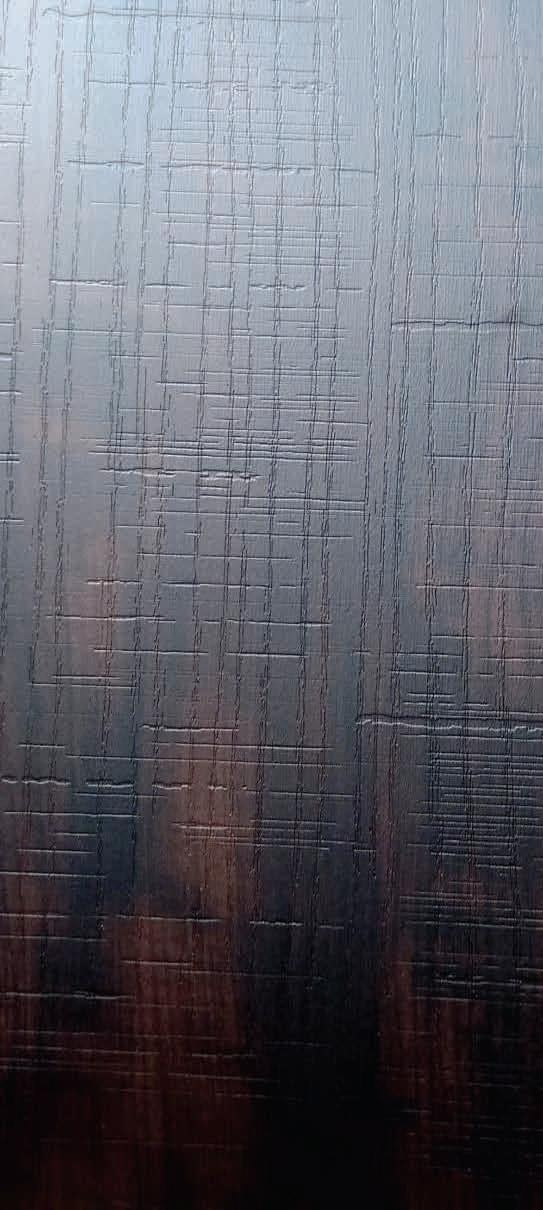 Dark wenge wood grain laminate with textured finish and vertical wood pattern visible in the image