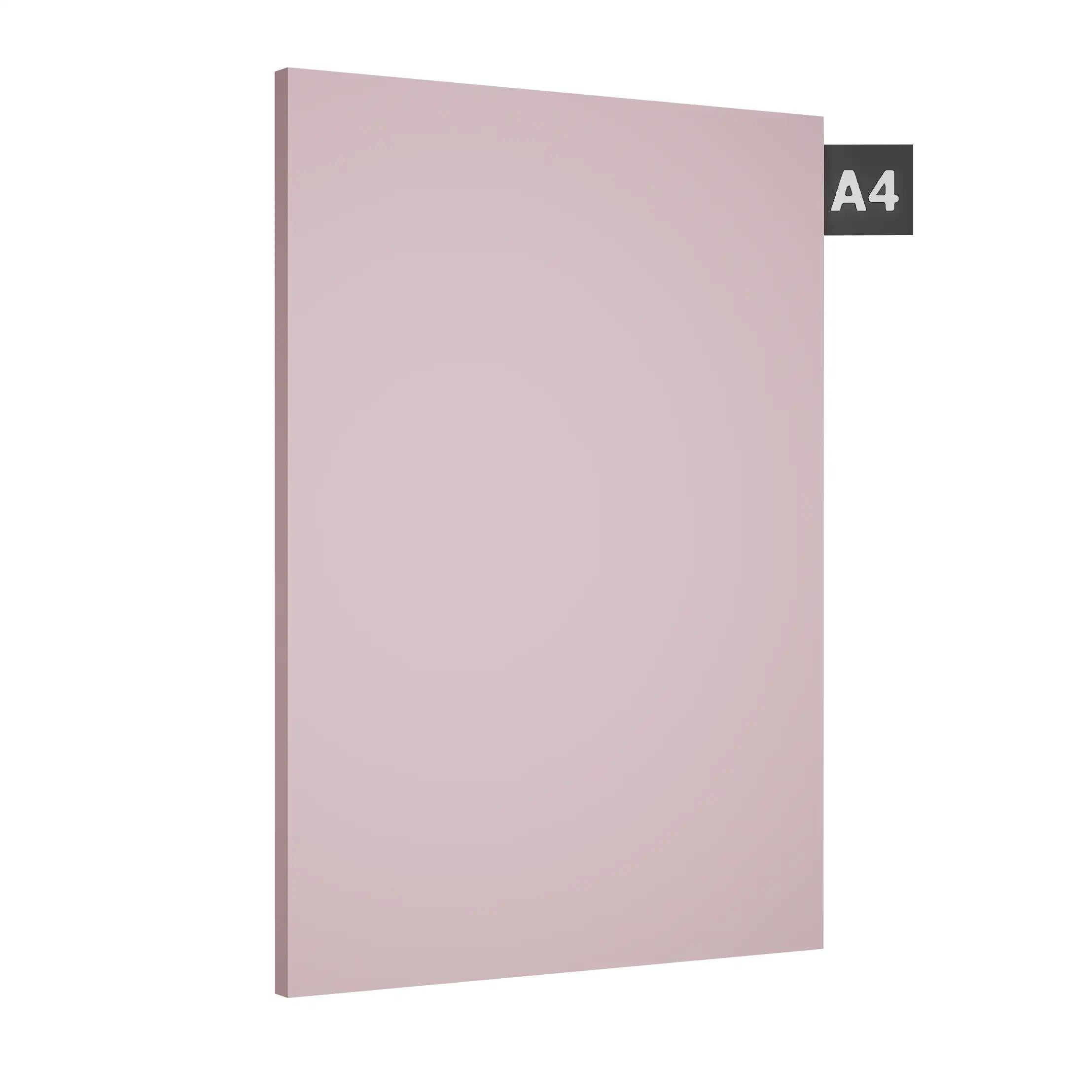 Salmon Pink Plain Laminate 8x4 ft Suede 1 mm - 252 SF