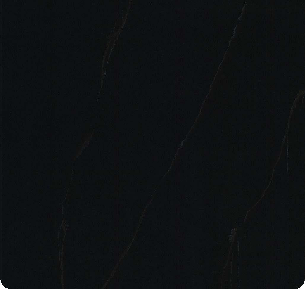 Milano Black Marble & Stone Laminate 8x4 ft Super Matte 1 mm - 2613 SMT