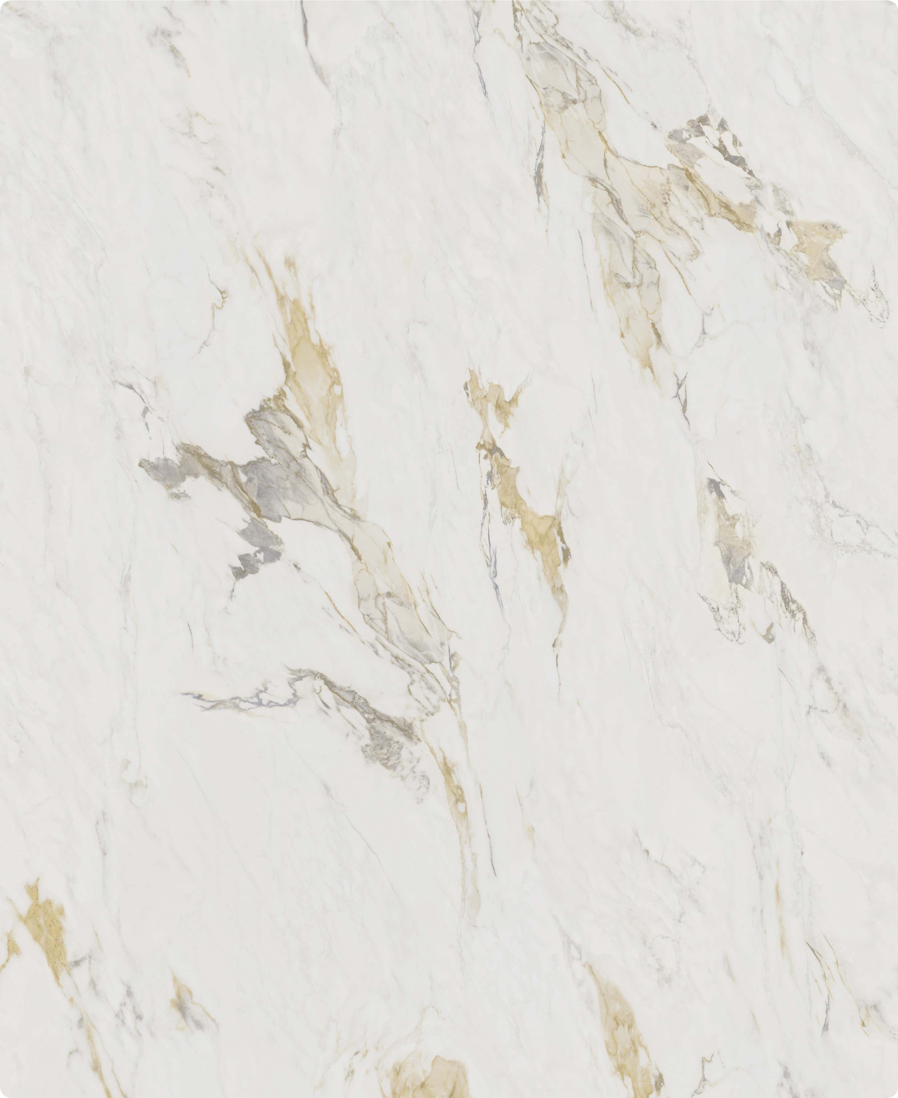 Crema White Marble & Stone Laminate 8x4 ft Texture 1 mm - 2616 SC