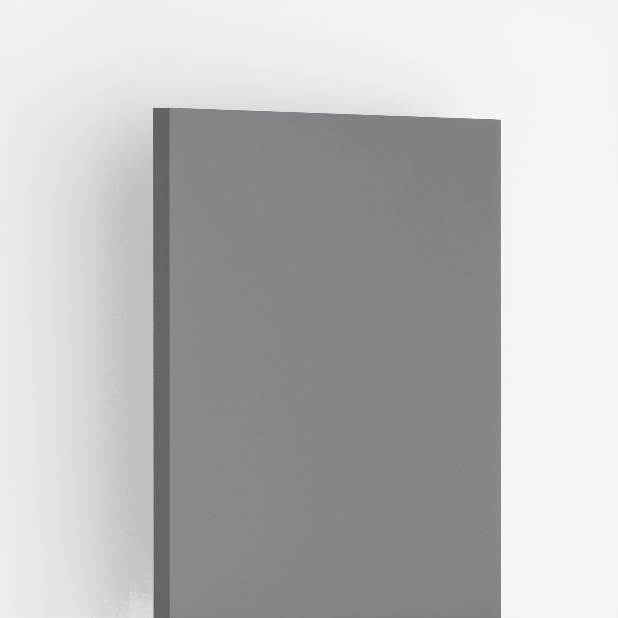 Titan Grey Plain Laminate 8x4 ft High Gloss 1 mm - 261 A12