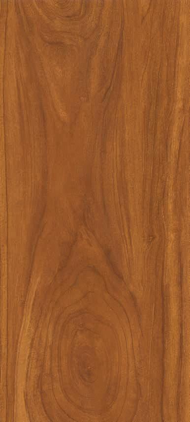 Brown wood grain laminate with suede finish and visible wood texture and knots