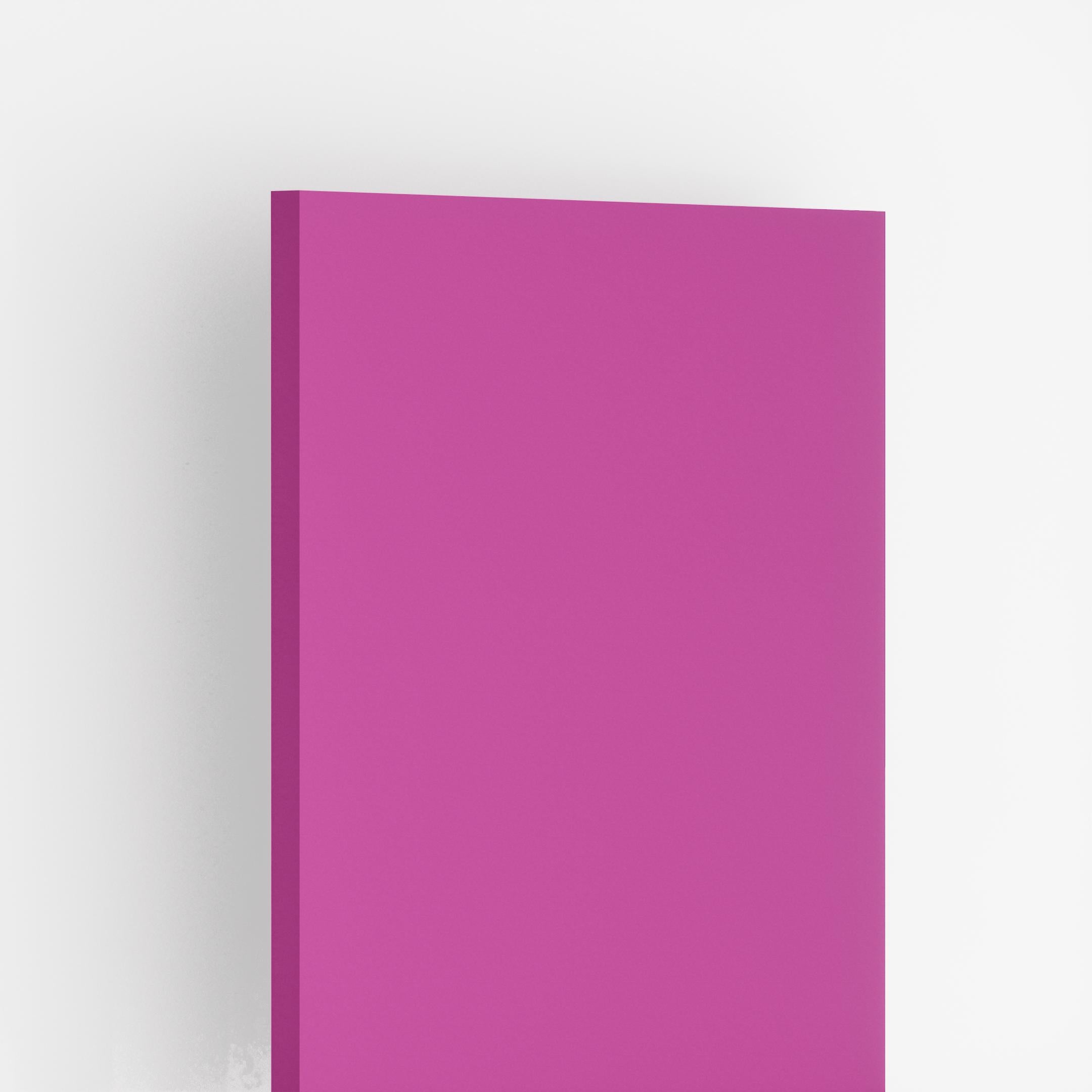 Coral Pink Plain Laminate 8x4 ft High Gloss 1 mm - 274 A12