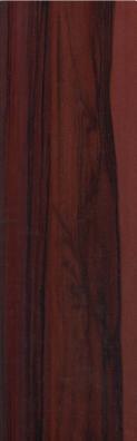 Brown wood grain laminate with textured finish and dark veining pattern